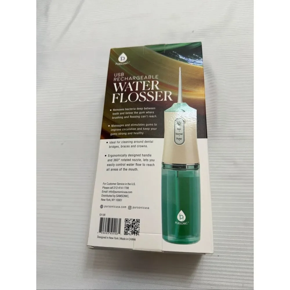 Pursonic usb rechargeable